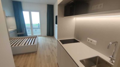 Studentenappartement mit Terrasse - möbliert