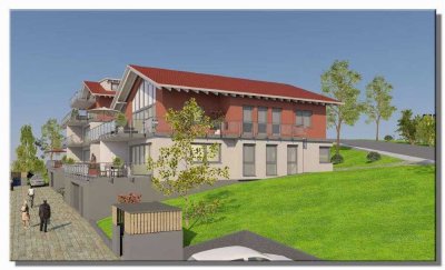 Fernblicklage Emstal-Sand, Neubau-Wohnung nach KfW-55 Standard