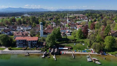 Seeshaupt: Haus am See mit faszinierendem Blick
