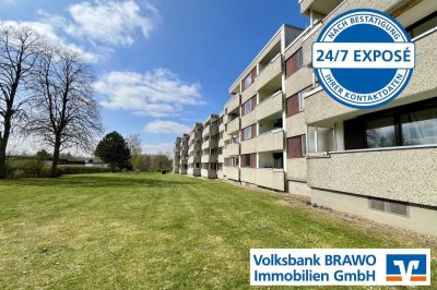 Schön geschnittene 3- Zimmer-Wohnung mit zwei Balkonen!