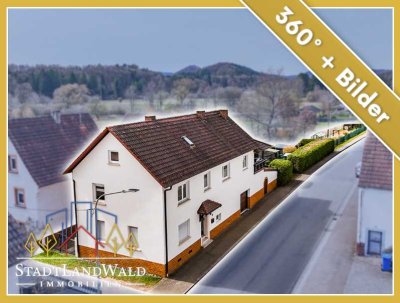 EFH mit Garage, Hof, Garten und großzügiger Nutzfläche