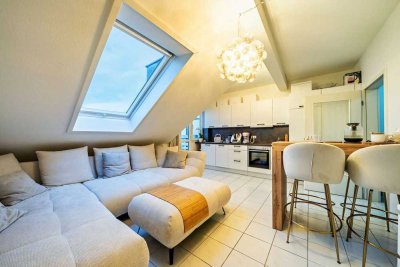 Wohnen mit Weitblick – Stilvolle 2-Zimmer-Dachgeschosswohnung
