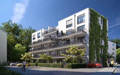 WE0-4 | Stilvolle 2-Zimmer-Wohnung mit Privatgarten in KfW-40-QNG-PLUS Bauweise in Regensburg-West.