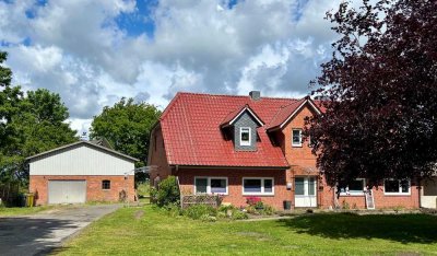 Resthof mit Einliegerwohnung und ca. einem ha Land im idyllischen Büttjebüll