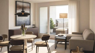 ERSTBEZUG in grüner Lage - 3 Zimmer - Etagenwohnung ca. 80,53 m² mit Balkon - Nahe U1 Oberlaa
