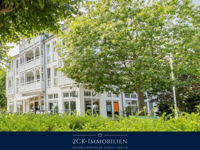 Über 200 Buchungstage! 2,5 Zimmer Ferienwohnung im Seepark Sellin, 1. Etage, Tiefgaragenplatz inkl!