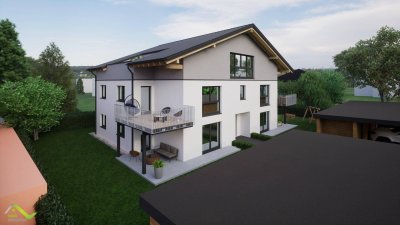 Neubau Ried/Tumeltsham-2 Gartenwohnungen-Lift, Doppelcarport und Topausstattung