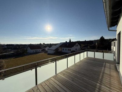 Modern & exklusiv Wohnen! 4-Zi Maisonette-Wohnung mit großem Balkon und traumhaften Weitblick (W3)
