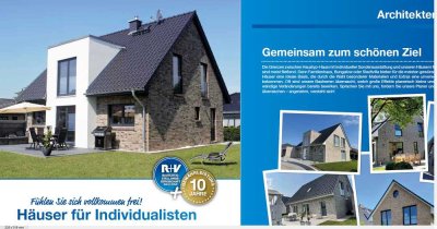 ACHTUNG Rissen!!! Neubau DHH + Grundstück + Nebenkosten!!! Das kann  NUR TEAM-Massivhaus!