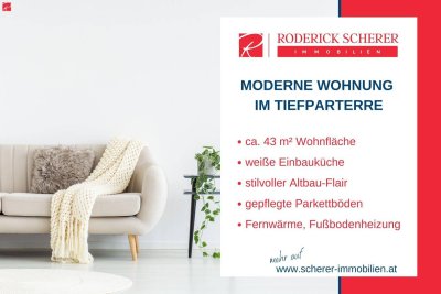 Ihr Wohntraum in der Innenstadt – Souterrain mit moderner Ausstattung!