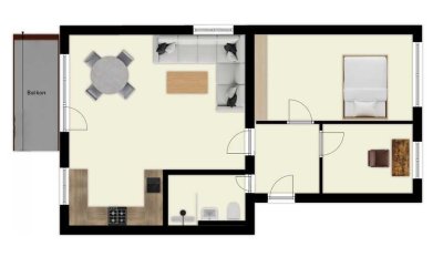 Erstbezug nach Sanierung: Luxuriöse 3-Zimmer-Wohnung mit Balkon in Puchheim