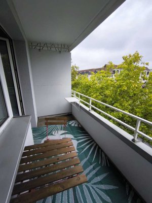 Moderne 1-Zimmer Wohnung im 3. OG mit Balkon in Braunschweig Innenstadt