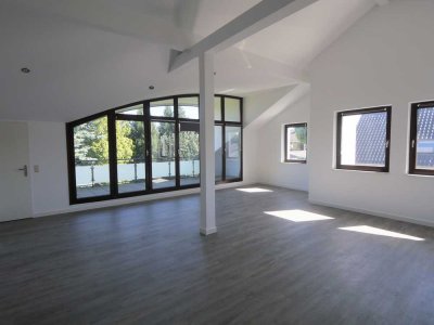 Frisch sanierte und architektonisch interessante 3-Zimmer Studiowohnung in Alsdorf Begau!