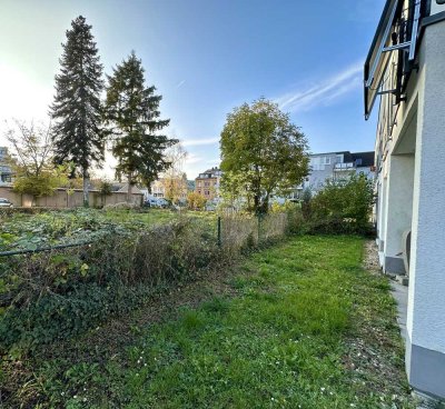 Terrassenwohnung mit großem Garten in bester Lage