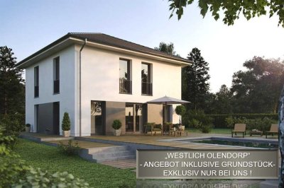 EXKLUSIVE STADTVILLA  in 29320 Hermannsburg & 740 m² EIGENTUMSGRUNDSTÜCK - "Westlich Olendorp"