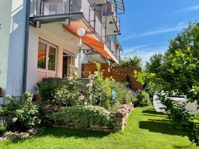 Großzügige Familienwohnung mit Garten, PV-Strom & Garage - 165 m² in Rüppurr