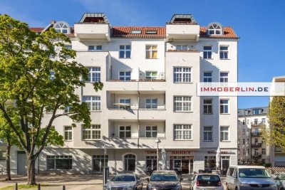 IMMOBERLIN.DE - Ruhige Citylage! Liebenswürdige Altbauwohnung in renoviertem Zustand