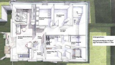 Neuwertige 2-Zimmer-Wohnung mit Küche in Waiblingen Hohenacker