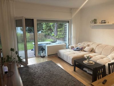 Nachmieter gesucht: Schöne Wohnung mit eigenem Garten in Rhein-Lage