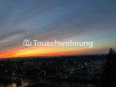 Tauschwohnung: Wohnung mit schönem Blick und großen Balkon