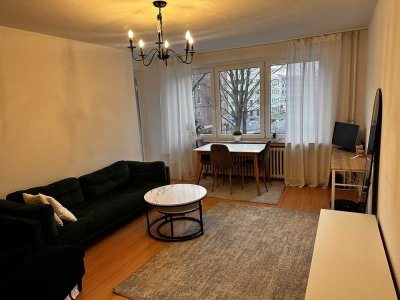 Nachmieter gesucht – Helle 2-Zimmer-Wohnung in Hannover-Burg (Einbauküche + möbliert mit Übernahme)