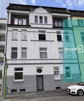 Moderne Dachgeschosswohnung mit Kamin & Balkon in Dortmund-Hörde!