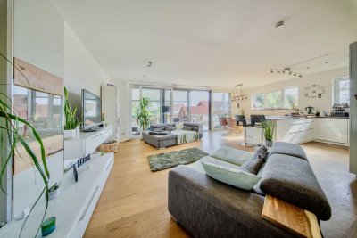 Exklusive energetische Doppelhaushälfte auf sonnigem Grundstück