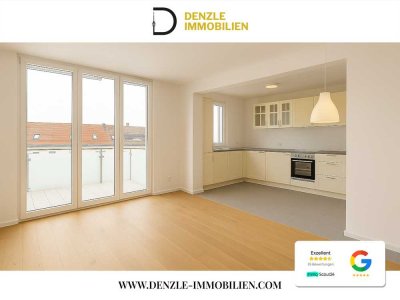 Lichtdurchflutete Maisonette-Wohnung mit vielseitiger Nutzung, 2 Balkonen & Garage