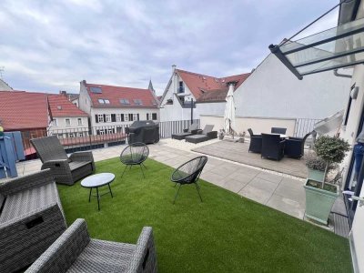 Neuwertige 2,5-Zimmer-Wohnung mit Dachterrasse in Groß-Umstadt Mitte