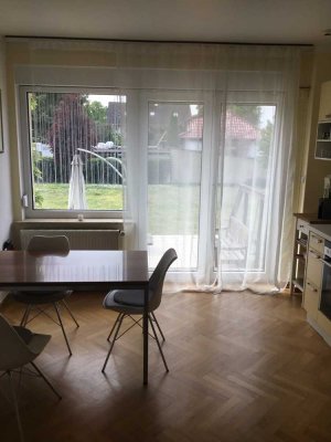 Besichtigung -  für Single oder Paar-2;5 Zim.-Terrasse ,PKW-Pl. ,kleiner Garten ,Sauna,