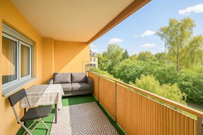 Klein aber fein Bezugsfreie 1 Zimmer Wohnung mit Balkon