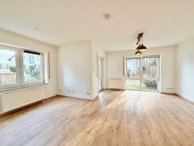 Bezugsfreie 2-Zimmer-Wohnung im EG mit Terrasse, Garten und TG-Stellplatz in DD-Pappritz