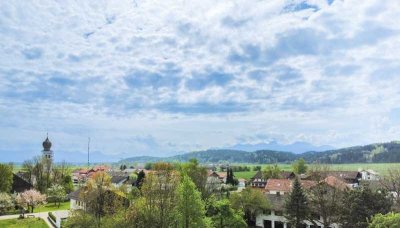 Neubau Dachgeschosswohnung mit Süd- und Westbalkon in Götting zu vermieten