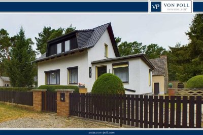 Gepflegtes Einfamilienhaus mit viel Nebengelass in Natur- und Wassernähe