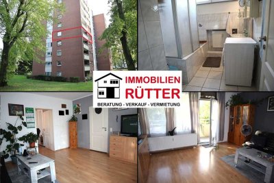 DU-Hochheide, altengerechte ETW mit Aufzug, ca. 59 m², Loggia, Fernwärme, inkl. Einbauküche!