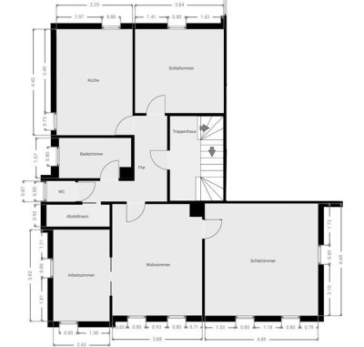 Helle, ruhige 4-Zimmer-Wohnung in Horb am Neckar