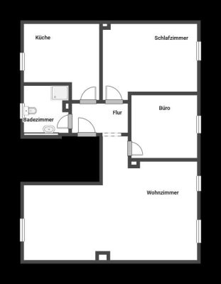 3-Zimmer-Wohnung in Dortmund