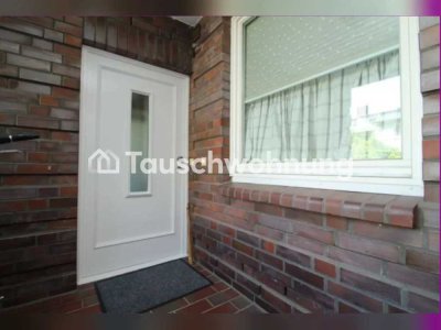 Tauschwohnung: Hochparterre mit Terrasse und Tiefgarage