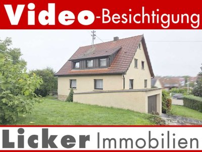 1 Fam.-Haus mit Garage und Stellplatz