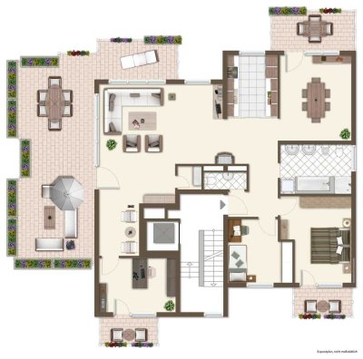 Renovierte 5-Zimmerwohnung mit einzigartiger Terrasse und 4 Balkonen über den Dächern Schönaichs!