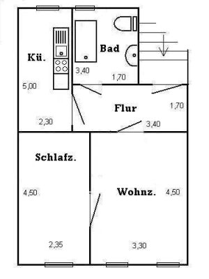 Helle 2-Zi-Whg in Gohlis-Süd I Bright 2-room flat in Gohlis-Süd