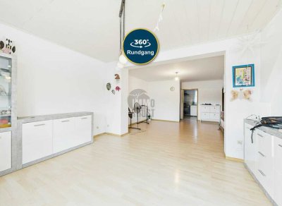 VIEL LICHT, VIEL PLATZ, VIEL RUHE: IDYLLISCHES WOHNEN DIREKT AN DER ENZ!