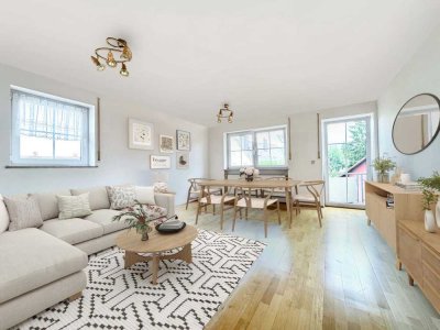 Ruhige 3-Zimmer-Wohnung inkl. Tiefgarage & Außenstellplatz - provisionsfrei
