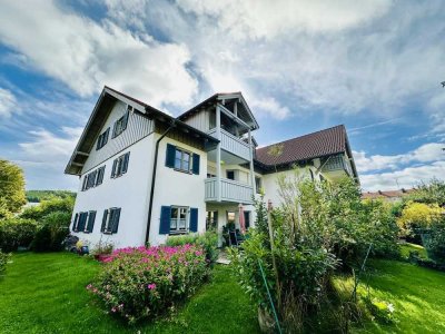 RUHIG - HELL - GEPFLEGT - 2-Zimmer Erdgeschosswohnung mit Garten in Peiting