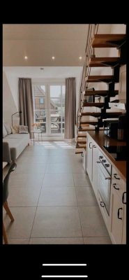 Luxuriöse Ferienwohnung möbliert an der Nordsee