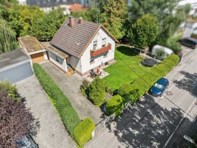 Ideal für Ihr Eigenheimprojekt: Herrliches Grundstück mit Altbestand in bester Lage von Gröbenzell