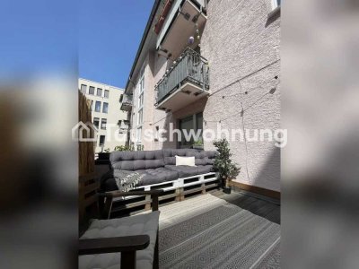 Tauschwohnung: 3-Zi Altstadt Mainz mit Terrasse – Tausch Frankfurt West