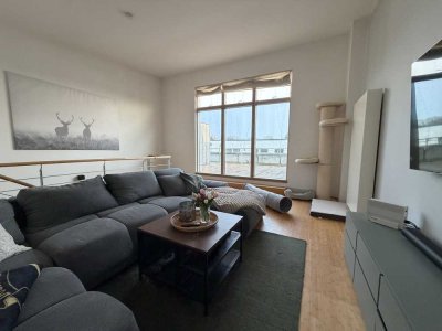 3 Zimmer Wohnung über zwei Ebenen mit großer Dachterrasse