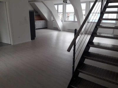 Attraktive 3,5-Zimmer-Maisonette-Wohnung in Elzach Zentrum im Loft Stil