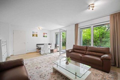 Großzügige Gartenwohnung mit traumhaftem Blick ins Grüne